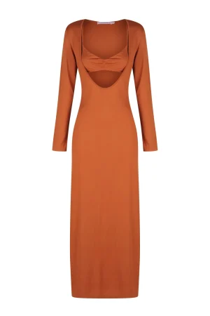 Hansen & Gretel Adrienne Dress Cinnamon Cheap