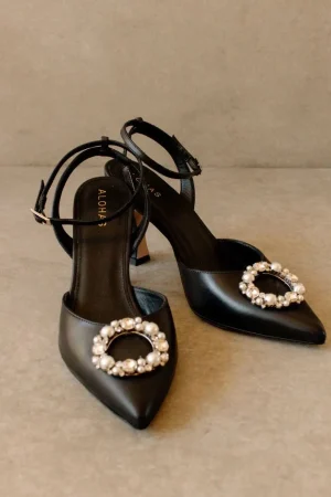 Hansen & Gretel Alohas Cinderella Crystal Black Hot