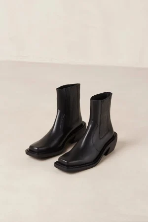 Hansen & Gretel Alohas Ranch Ankle Boot Black Best