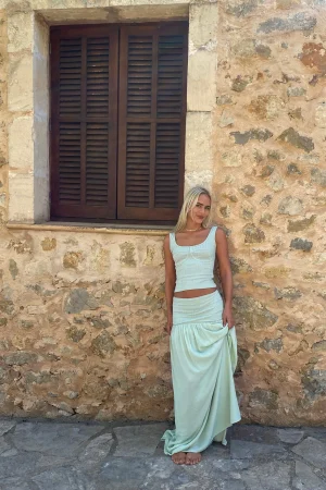 Hansen & Gretel Babylon Skirt Mint Outlet