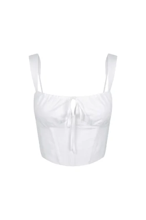 Hansen & Gretel Cherry Corset Ivory New