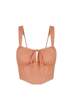 Hansen & Gretel Cherry Fitted Corset Terra Best Sale