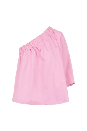 Hansen & Gretel Formosa One Shoulder Top Prism Pink Cheap