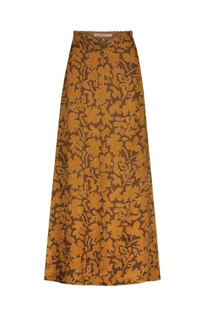 Hansen & Gretel Freya Skirt Cocoa Leaf Best Sale