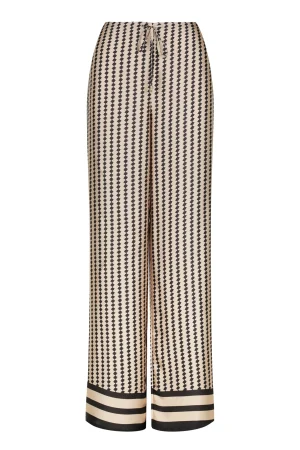 Hansen & Gretel Justine Relaxed Pant Black Diamond Best Sale