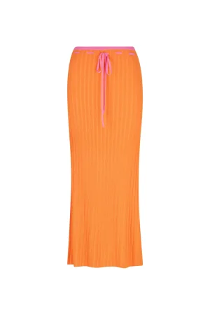 Hansen & Gretel Lacey Skirt Grapefruit Hot