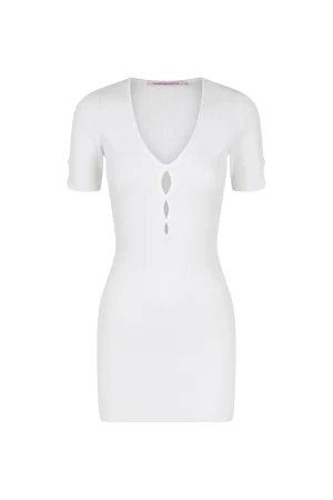 Hansen & Gretel Larsa Dress White Cheap