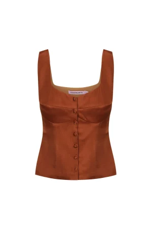 Hansen & Gretel Leelo Top Chestnut Shop