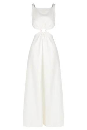 Hansen & Gretel Paros Dress Ivory Outlet