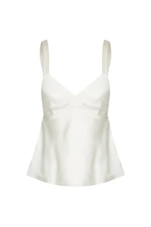 Hansen & Gretel Quinn Silk Cami Bone Store