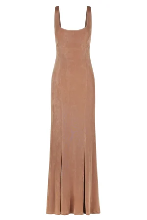 Hansen & Gretel Stefani Dress Mocha Online