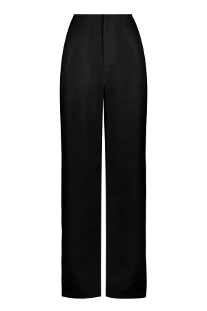 Hansen & Gretel Tully Hi Waist Pant Black Clearance