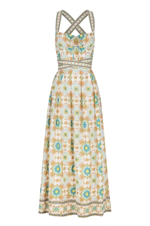 Hansen & Gretel Tulsa Dress Mosaic Flash Sale